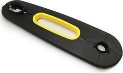 Buddy - osłona łańcucha czarna/żółta (RAL1016)