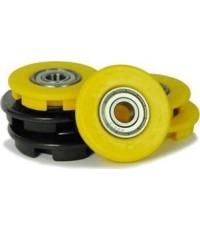 Kolego - Osłona koła 12mm żółta (4x) + czarna (2x)