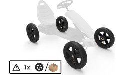 Koło czarne 12.5x2.50-9 slick