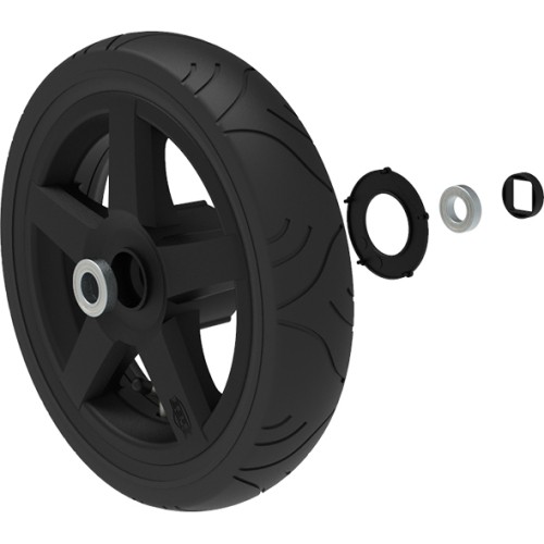 Koło czarne 12.5x2.50-9 slick