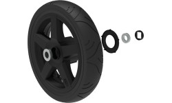 Koło czarne 12.5x2.50-9 slick