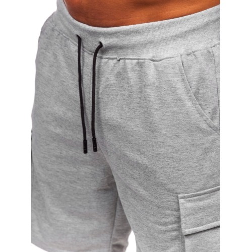 J.Style Šortai Vyrams Grey 8K1505-2