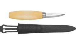 Nóż do rzeźbienia w drewnie Morakniv 120, stal węglowa