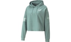 Puma Power Colorblock bluza damska zielona 674068 84