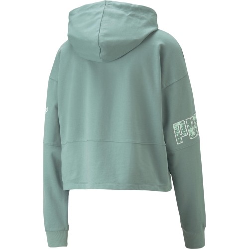 Puma Power Colorblock bluza damska zielona 674068 84