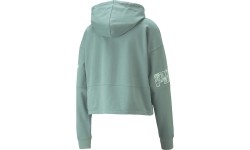 Puma Power Colorblock bluza damska zielona 674068 84