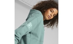 Puma Power Colorblock bluza damska zielona 674068 84