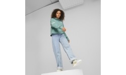 Puma Power Colorblock bluza damska zielona 674068 84