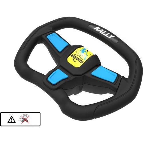 Rally - kierownica DRT żółta