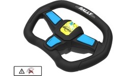 Rally - kierownica DRT żółta