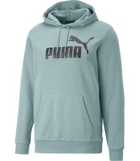 Puma bluza męska Ess Big Logo Hoodie Green 586687 75