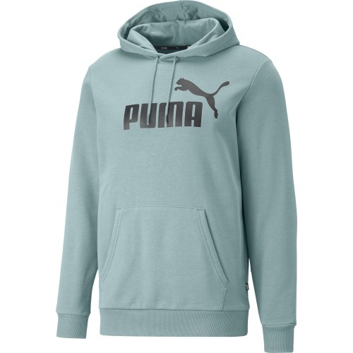 Puma bluza męska Ess Big Logo Hoodie Green 586687 75