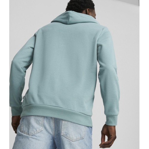 Puma bluza męska Ess Big Logo Hoodie Green 586687 75
