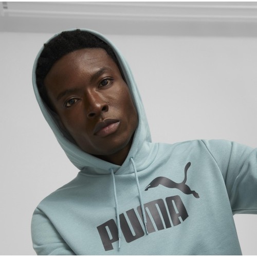Puma bluza męska Ess Big Logo Hoodie Green 586687 75