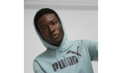 Puma bluza męska Ess Big Logo Hoodie Green 586687 75