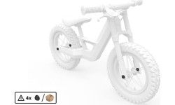 Biky - Podkładki anodowane na czarno