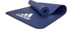 Mata fitness Adidas 7 mm, niebieska