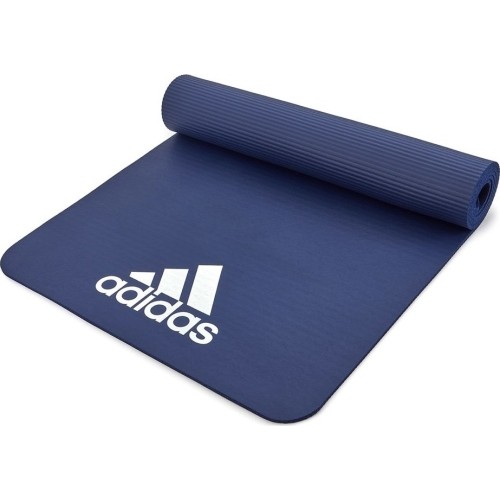Mata fitness Adidas 7 mm, niebieska