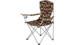 Turystyczne krzesło składane z podłokietnikami Highlander Moray - Moro