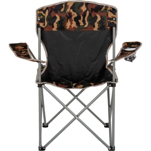Turystyczne krzesło składane z podłokietnikami Highlander Moray - Moro