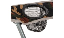 Turystyczne krzesło składane z podłokietnikami Highlander Moray - Moro