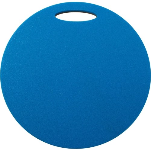 Okrągła podkładka pod siedzenie Yate, 2-warstwowa, 35 cm, niebiesko-czarna