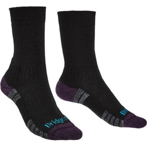 Damskie skarpety Bridgedale Hike Performance Socks, czarne