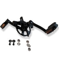 XL Frame - Crank Shaft With Crank Set 140, 36T + Pedals Berg