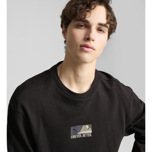 Puma Džemperis Vyrams Better Sportswear Black 681758 01