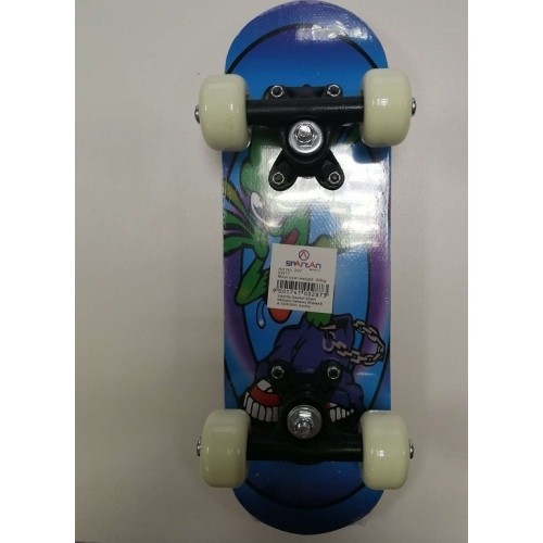 Deskorolka Spartan Mini Board Alien On Blue