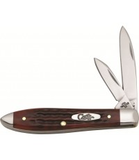 Nóż kieszonkowy Case SS Pocket Worn Old Red Bone Tear Drop