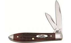 Nóż kieszonkowy Sprawa SS Pocket Noszone Old Red Bone Tear Drop