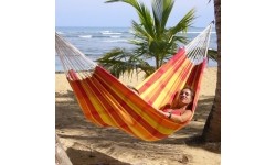 Podwójny hamak ogrodowy Amazonas Barbados Papaya, Dla 2 osób