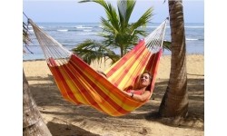 Podwójny hamak ogrodowy Amazonas Barbados Papaya, Dla 2 osób