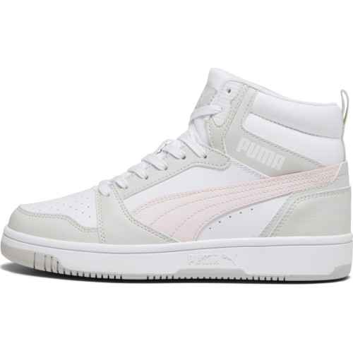 Puma buty damskie Rebound V6 White Grey Pink 392326 07