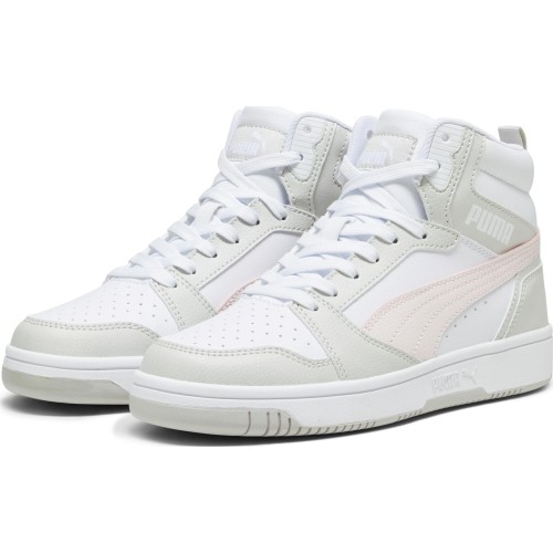 Puma buty damskie Rebound V6 White Grey Pink 392326 07
