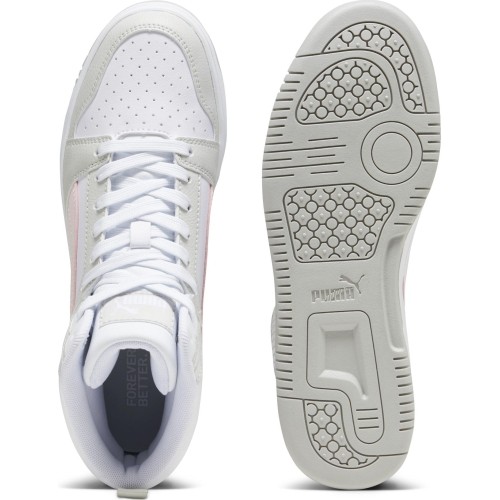 Puma Avalynė Moterims Rebound V6 White Grey Pink 392326 07