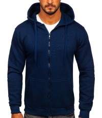 Bluza męska J.Style Fleece Navy 68B2008-66