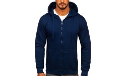Bluza męska J.Style Fleece Navy 68B2008-66