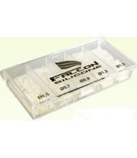 Zestaw spławików z silikonem Falcon, 0,5–1,5 mm