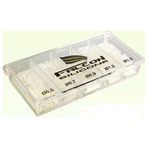 Zestaw spławików z silikonem Falcon, 0,5–1,5 mm