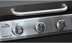Grill gazowy/węglowy HYBRID CORE