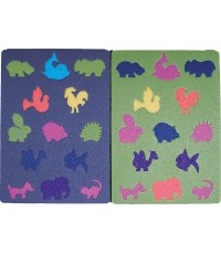 Mata do siedzenia Yate Animals, mała, 30x21 cm