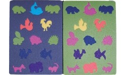 Mata do siedzenia Yate Animals, mała, 30x21 cm