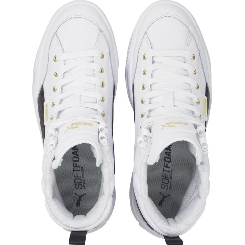 Buty damskie Puma Karmen Mid White 385857 03
