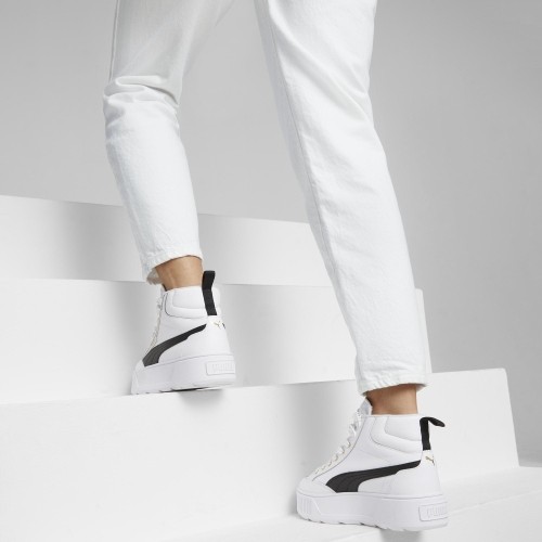 Buty damskie Puma Karmen Mid White 385857 03