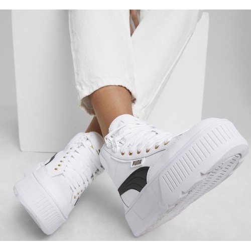 Buty damskie Puma Karmen Mid White 385857 03