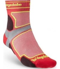 Skarpety męskie Bridgedale TrailRun CoolM, czerwone