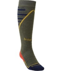 Skarpety narciarskie Bridgedale Ski Midweight+, zielone - 745