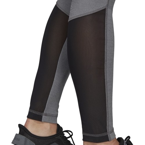 Legginsy damskie Adidas W D2M Lo Hr Lt Grey DU2300